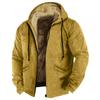 Giacca da uomo in tinta unita Giacca con cappuccio con cerniera e tendenza casual primaverile e autunnale