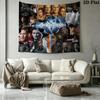 Supernatural Hunting Brothers Wall Tapestry Aesthetic Wall Hanging Printed Fabric Blanket Decorative Tapestries for Bedroom Living Room Home Decor
