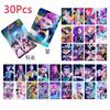 1 Box Kpop Laser Card Anime Figure Collectible Cards for Boys Girls Fashion LOMO Small Cards for Fans Birthday Gifts