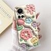 For OPPO Reno 10 Case CPH2531 Reno10 5G Cover Fashion Daisy Flower Lens Protective Soft Shell For OPPO Reno 10 Pro CPH2525 Coque