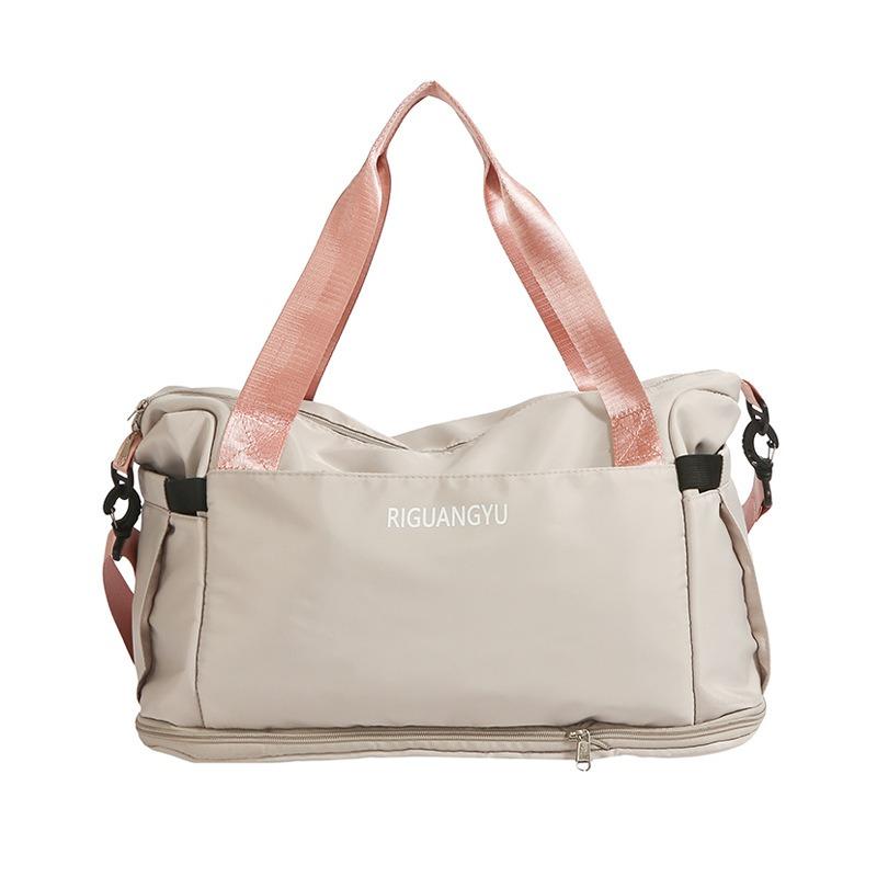 Large-capacity Travel Bag Women's Short-distance Business Trip Boarding Diagonal Span Luggage Bag Men's Fashion Swimming Yoga Fitness Bag