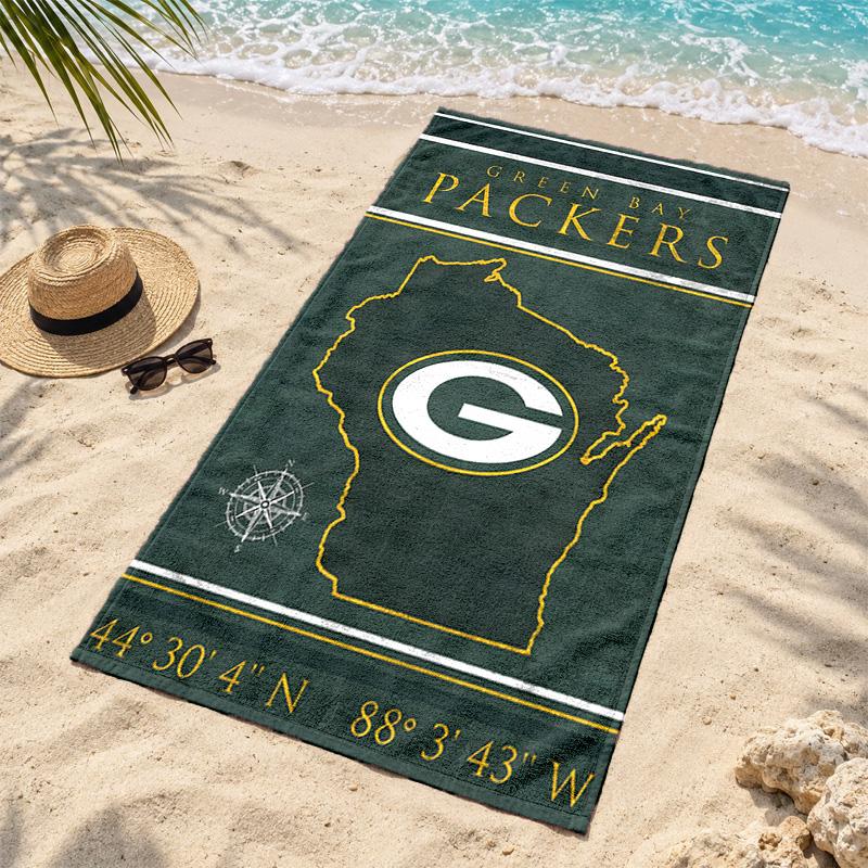 Goias EC of Brazil Microfiber Beach Towel Quick Dry Sand Free Lightweight Beach Towels for Travel Swimming Camping