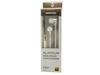 NAGAOKA Audio Compatible Wired P908SV High-Resolution Earphones, Silver,