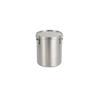 Stainless Steel Storage Tank Sealed Tank Food Storage Container with Scale Large Capacity Coffee Bean Cereal Tea Storage Tank