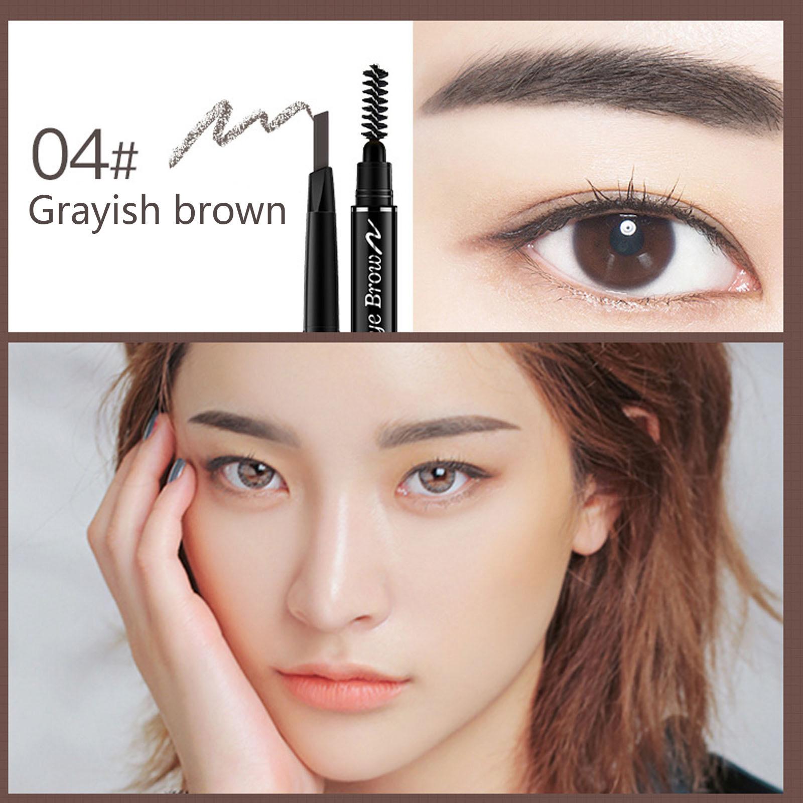 

Двуглавый карандаш для бровей Карандаш для прямых бровей для начинающих разноцветный