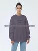 Chic Custom Letter Print Oversized Hoodie for Fall/Winter