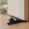3D Printed Door Wedge French Bulldog Stopper Wedge, Dog Shape Doorstop, Windproof Anti-slip No Drilling Floor Doorstop for Home Office Bedroom