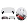 Motorcycle Windshield Airflow Adjustable Windscreen Extension Wind Deflector