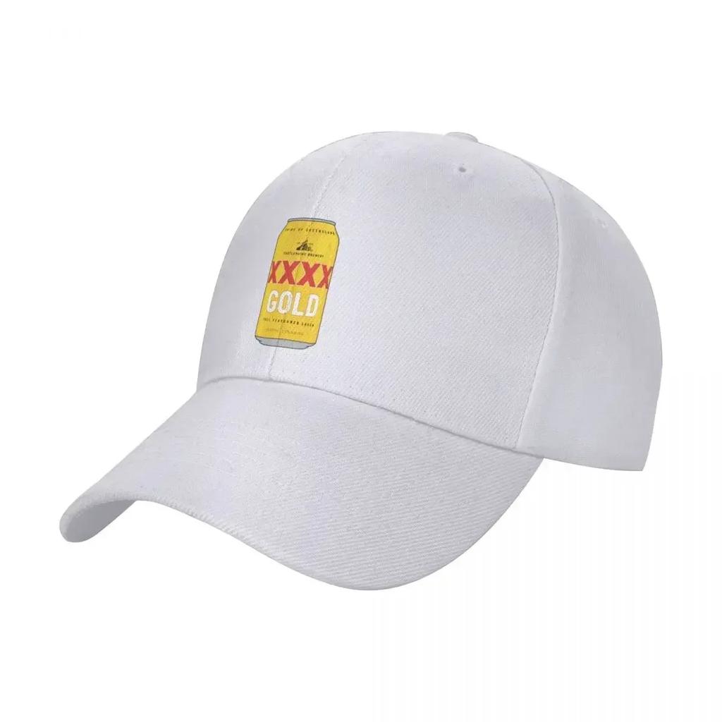 Handgezeichnet XXXX Gold Dose Baseballkappe Derbyhut Designerhut Snapback-Hut Unisex-Kappen Damen