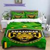 AMAZONAS FC Logo Pattern Bedding Set Quilt Cover Pillowcase Home Decor Gift (1 * duvet cover + 2 * pillowcase, without core)