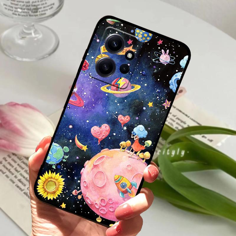 For Xiaomi Redmi Note 12 4G Case Cover Shockproof Silicone TPU Phone Back Cover for Xiaomi Redmi Note 12 Pro 5G 4G Fundas Note12
