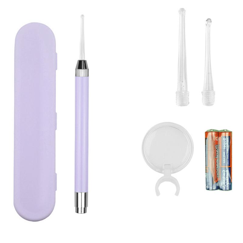 

Люминесцентный удалитель миндалин, инструмент для удаления ушной серы, инструменты для ухода за полостью рта, удалитель миндалин, здравоохранение фиолетовый