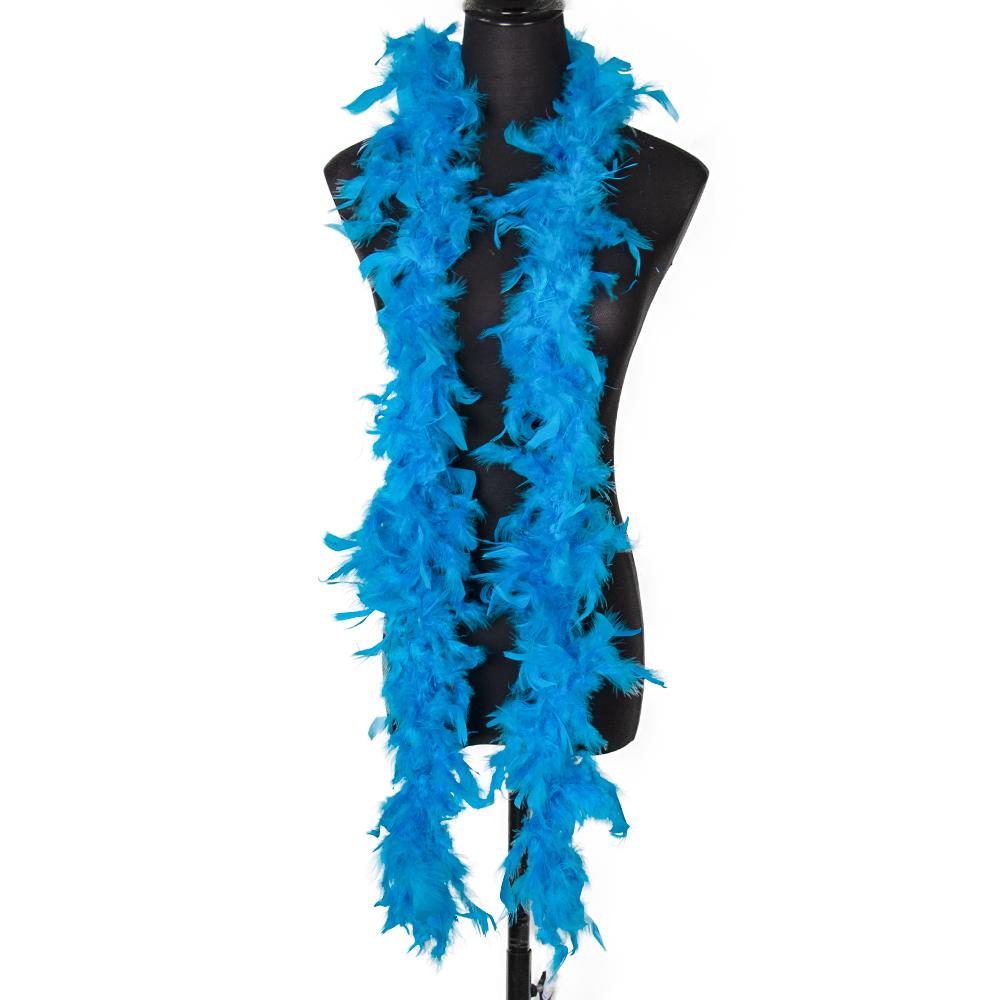 2 Yards Fluffy White Turkey Feather Boa Natural Marabou Feathers Scarf For Wedding Christmas Decoration Plumes Shawl  38-40G