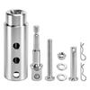 1/2-inch Socket Trailer Jack Drill Adapter Stainless Steel Socket Adapter Bit  Trailer Accessories