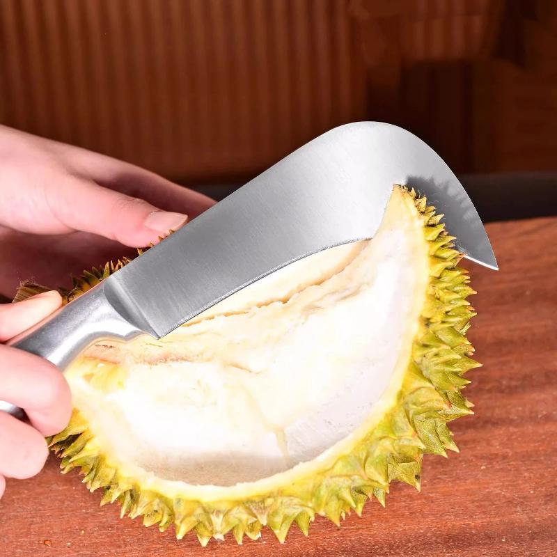 Stainless Steel Pineapple Sugar Cane Peeler 1/2Pcs Durable Kitchen Paring Knife for Daily Fruit Skin Removing Use