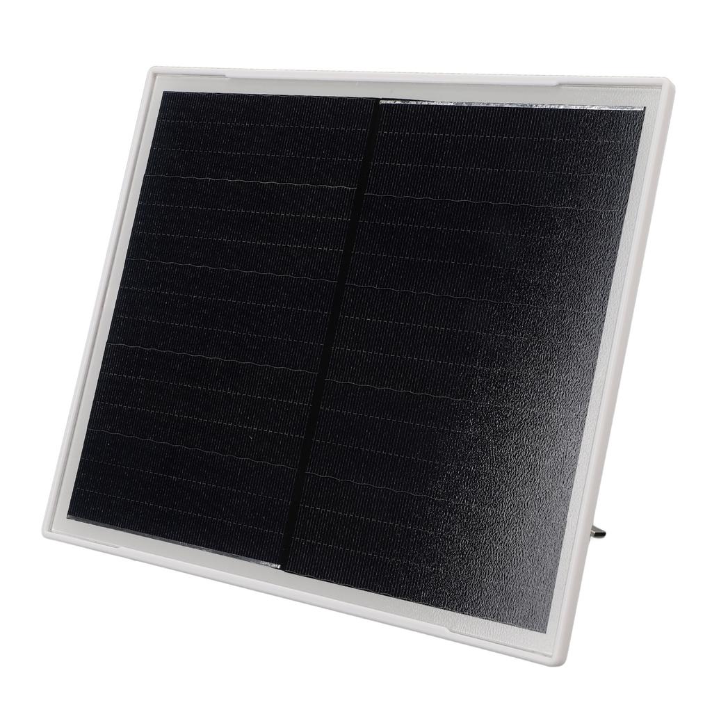 Väggsolpanel Väderbeständig Låg strömförbrukning Typ C Solcellsladdningspanel för dörrklocka