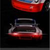 1/24 Porsche 964 Martini Modello Giocattolo Lega Diecast Vintage Classica Auto Sportiva Modello con Suono e Luce Giocattoli da Collezione per Bambini Regalo