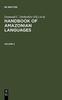 The HANDBOOK AMAZONIAN LANGUAGES Book