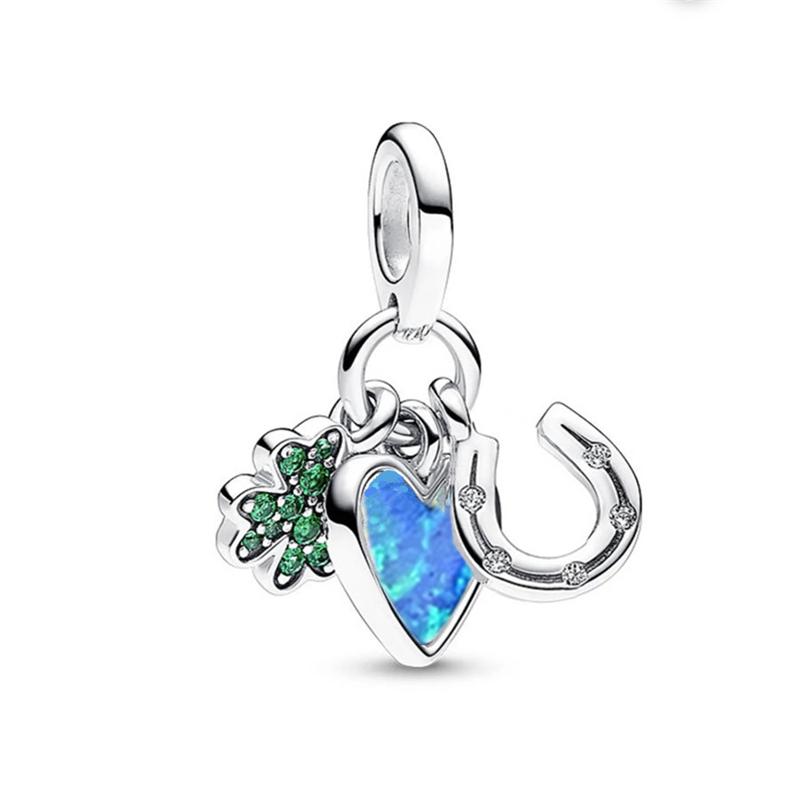 DIY Flugzeug Globus Koffer Anhänger Charms Perlen für 925 Silber Armband Damen Schmuck Geschenk Handgemachtes Handwerk