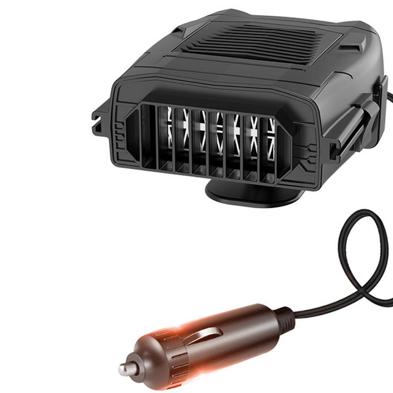 Desempañador de ventanas automático, ventilador portátil de 150 W, calentamiento rápido, descongelador y desempañador de vidrios para automóvil, electrodomésticos para automóvil.