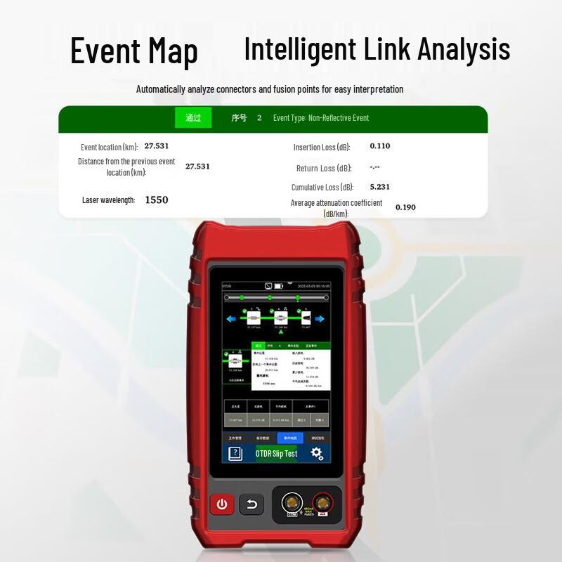 Wanglutong MOT-33 OTDR Optical Fiber Tester