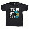 Its in My DNA Bahamas Flag Fingerprint Graphic T Shirts Summer Woman Man Patriotism High Quality Cotton T Shirts Ropa Hombre
