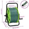 Vidaxl Wolnostojący Bęben Z Wężem I Złączkami, 0,5", 20M, Zielony, Pvc