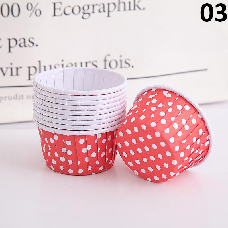 50PCS Thickened Muffin Cupcake Liner Gold Cake Wrappers Baking Cup Tray Case Cake Paper Cups Pastry Tools Party Supplies