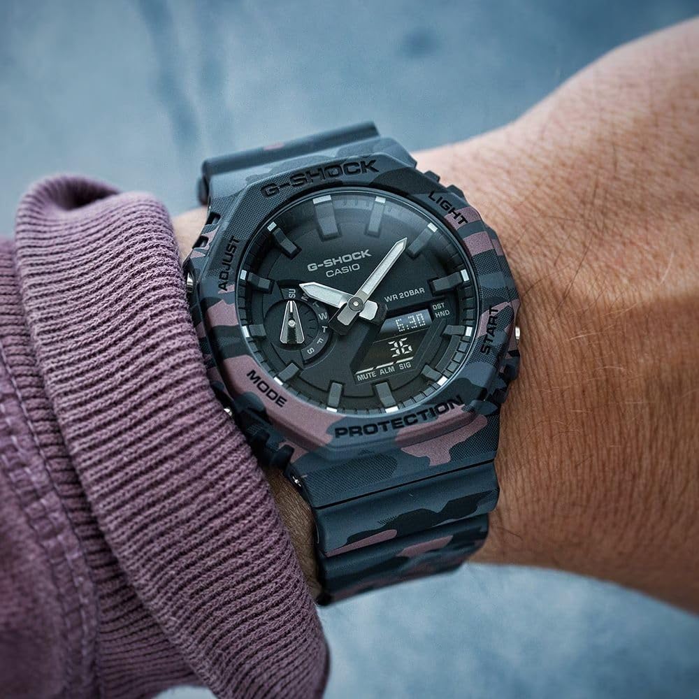 Casio 2100 Series Camouflage Watch G-Shock GA-2100CM-8AER