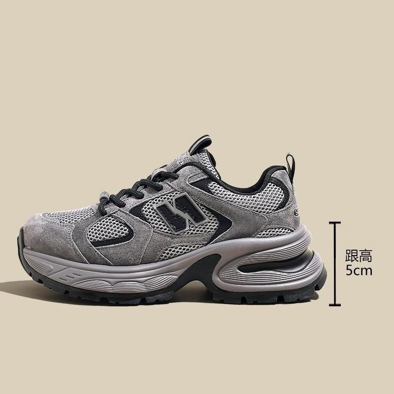 [Clearance price] Platform-soled dad shoes for women's spring 2025 new ins trendy casual and versatile sports Forrest Gump shoes