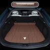 Deep Blue 2026 Full Coverage Leather Trunk Mat for Tail Box Interior Modification
