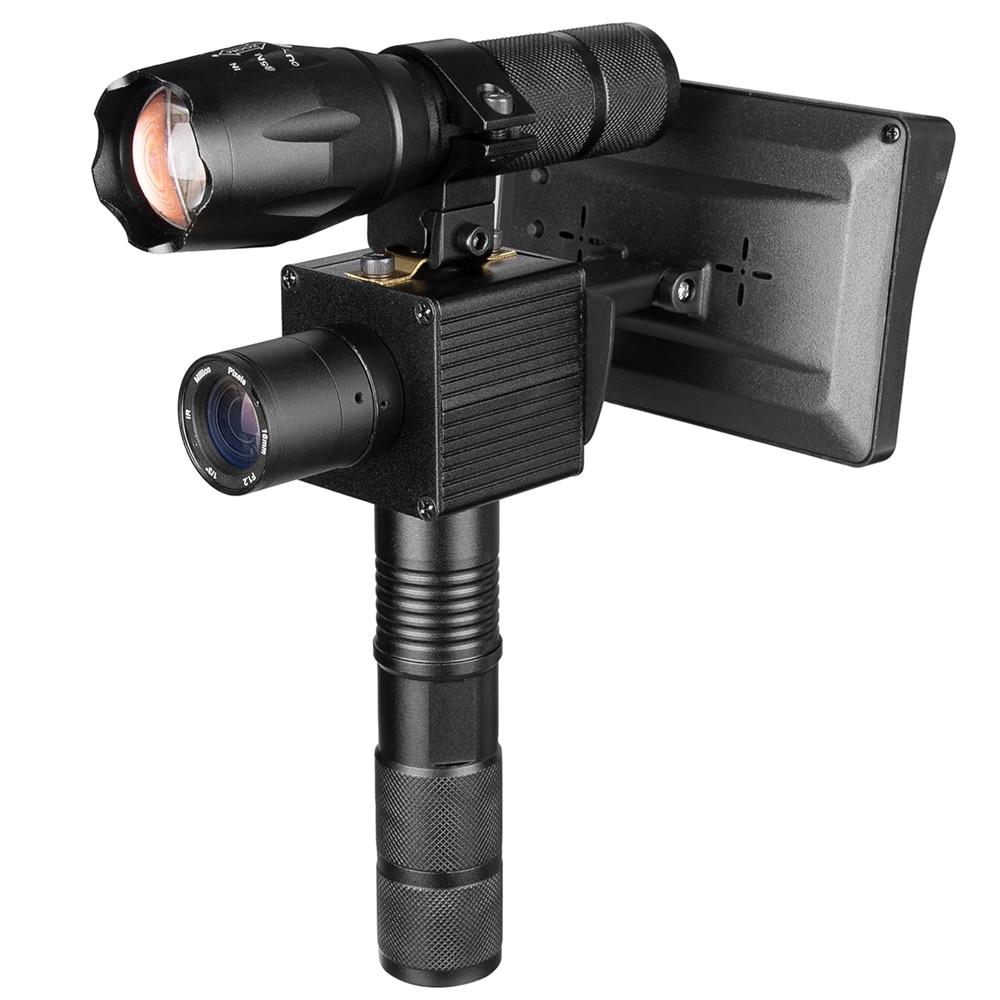 850nm Infrared LEDs IR Night Vision Cameras Outdoor Scope 0130 Waterproof 4.3 Inch LED Wildlife Trap Cameras