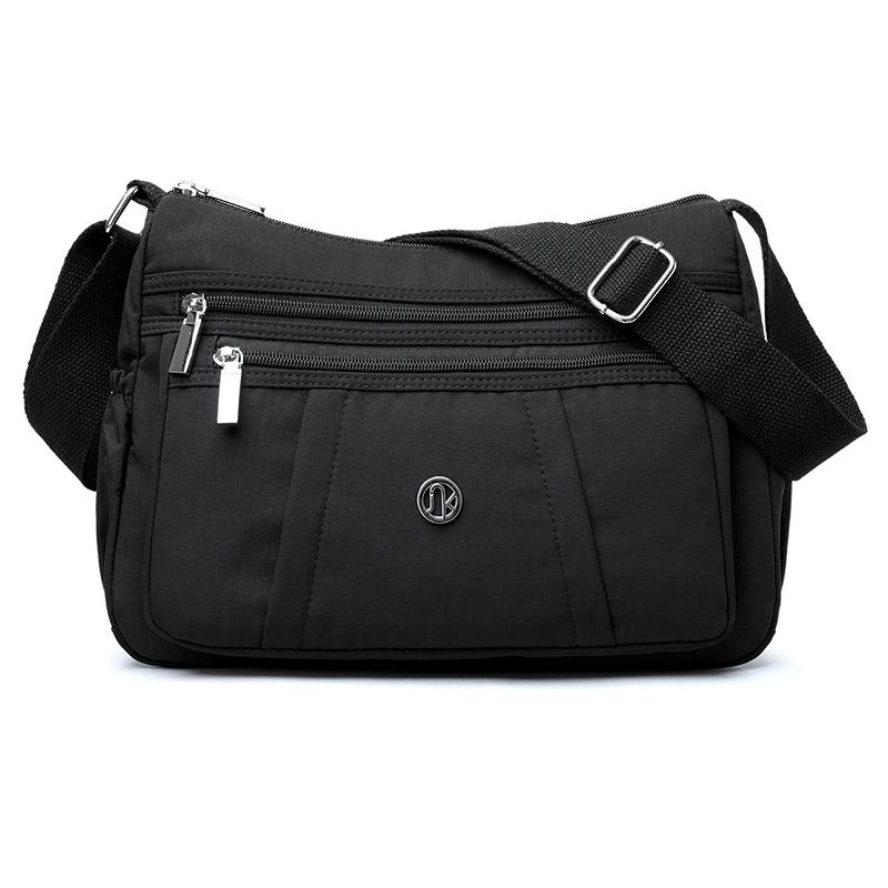 Ein-Schulter-Tasche, Schlichter und modischer Rucksack, Multifunktionales Reisen, Kleine quadratische Tasche mit mehreren Fächern