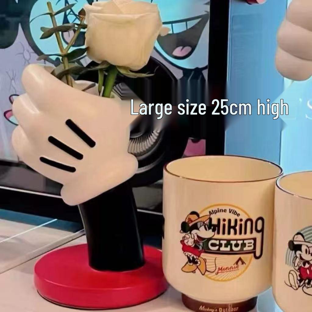 Mickey Hand Desk Organizer: Multi-functional Storage for Pens, Brushes & Arrangements