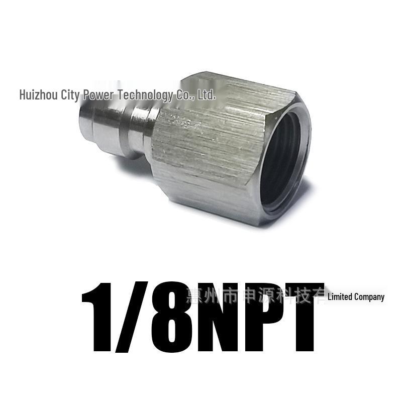 

Быстросъемное соединение из нержавеющей стали, 8 мм, 1/8NPT, 1/8BSPP, наружная резьба M10