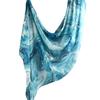 Aquarell Blume Viskose Hijab Schal Atmungsaktiv Weich Lang Mode Schals Kopftuch Paisley Muster Muslimische Hijabs Für Frauen