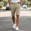 Pantaloncini da Suit Estivi Monocolore da Uomo Pantaloncini Sportivi Casual da Uomo