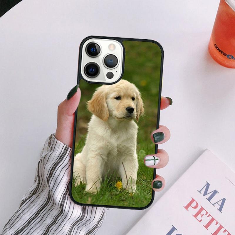 Golden Retriever Dog Phone Case For iPhone 17 Air 14 13 12 16Pro Max 15 11  Plus Max Cover Shell Coque