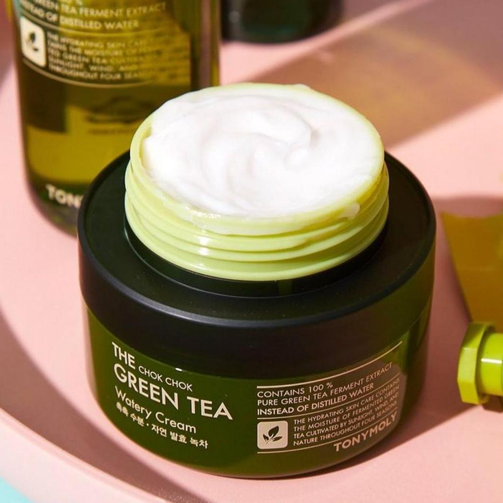 Tonymoly The Chok Chok Crème Aqueuse au Thé Vert 60 ml