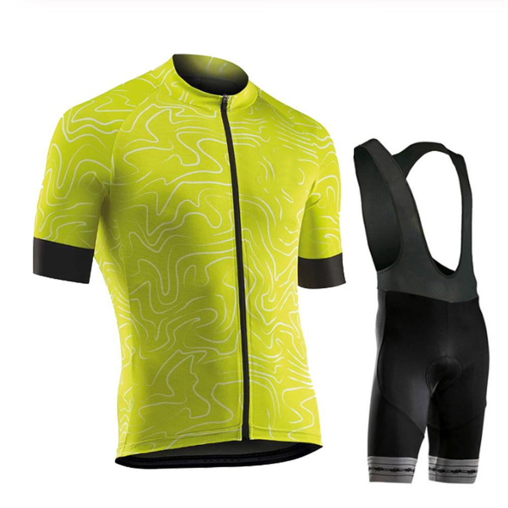Men Short Sleeve Set Breathable Racing Sport MTB Bicycle Clothes Outdoor Bike Uniform 2026 Summer Breathable Cycling Suit Set