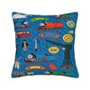 Pillow Cover T-Thomas The Train Friends  Retro Trendy Pillow Case For Chair Sofa Home Decor Pillowcases