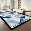 Modern Geometric Abstract Pattern Area Rug With Colorful Artistic Shapes And Lines Designs Soft Carpet For Living Room
