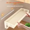 Modern White Aluminum Alloy Wallmounted Spice Rack With Multifunctional Storage For Kitchen Organization