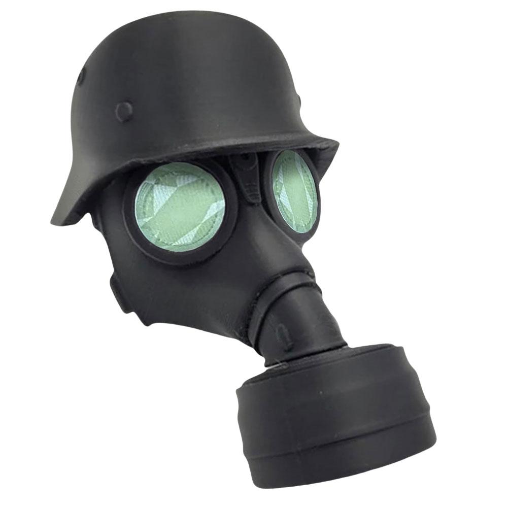 Lustige Gasmasken-Abdeckkappe für Anhängerkupplung Anhängerkupplungsabdeckung Anhängerkupplungsschutz Kappe zum Schutz des Empfängerrohrs vor Rost