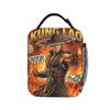 Kung Lao Retro Comic Cover Mortal Kombat Art Insulated Lunch Bag Lunch Container Bag Tote Lunch Box Beach Outdoor Food Handbags