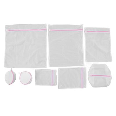 8pcs Mesh Laundry Bags Multifunction Durable Reusable Mesh Wash Bags for Home Travel