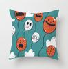 New Style Hello Halloween Print Pillow Case Polyester Festival Home Decor Fabric Sofa Pillowcase Comfortable Car Cushion Cover