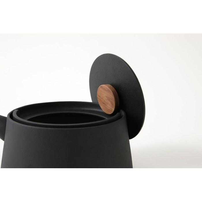 Ikenaga Iron Works Tetsubin 1L Nambu Iron Kettle, IH & Gas Compatible, Cast Iron (W20.3 X D16.5 X H15cm)