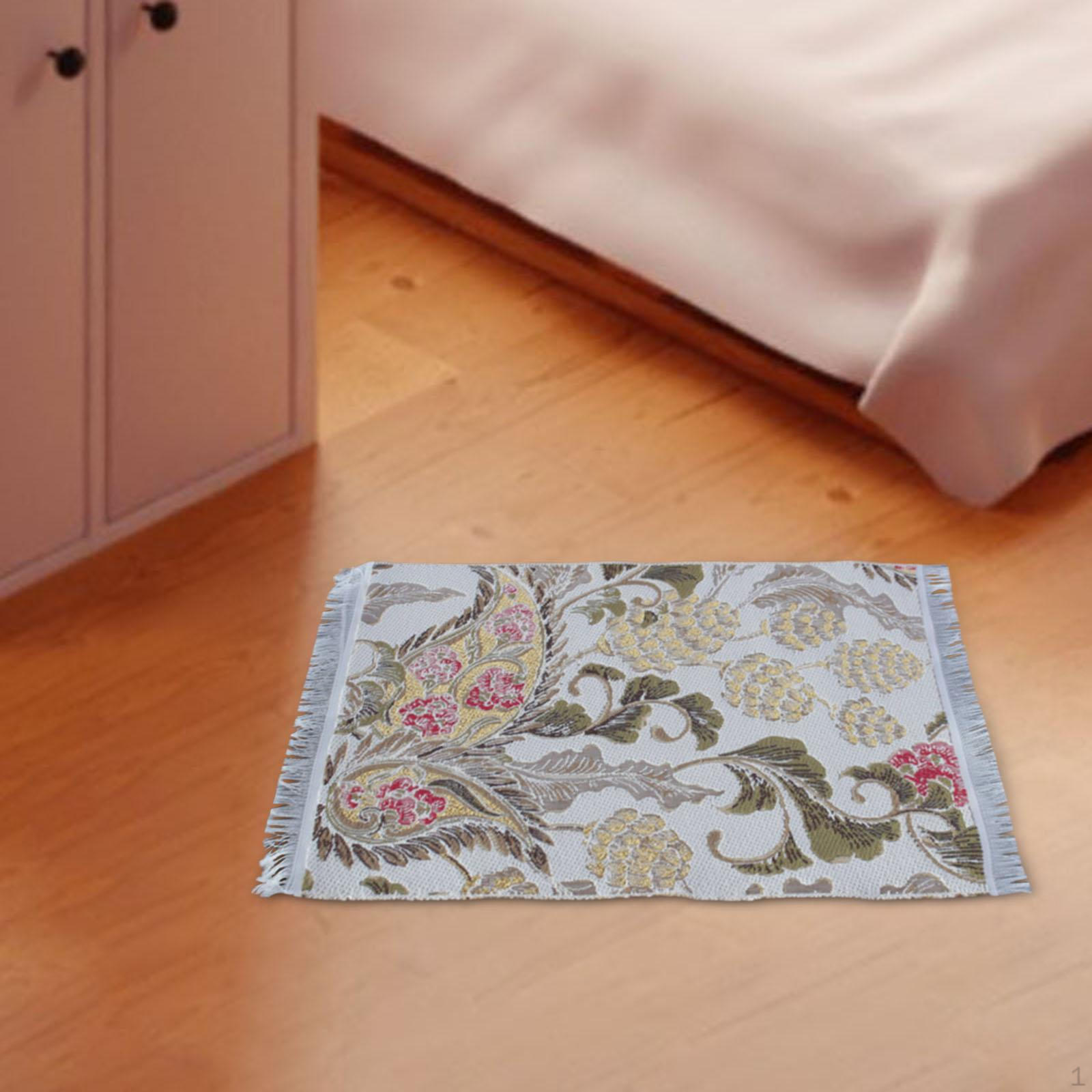 

1/12 кукольный домик ковер мебель одеяло миниатюрный коврик дверной коврик для кукольного домика столовая