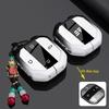 Zinc Alloy Car Key Case For Jetour T1 Freedom Traveller + Remote Protection Cover Bag Shell Keychain Holder Fob Accessories